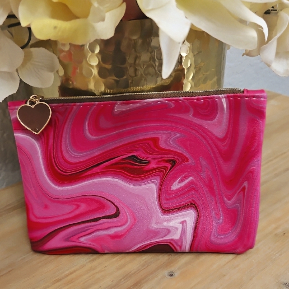 Ipsy PLUS Sample, Pink Swirl Cosmetic Bag